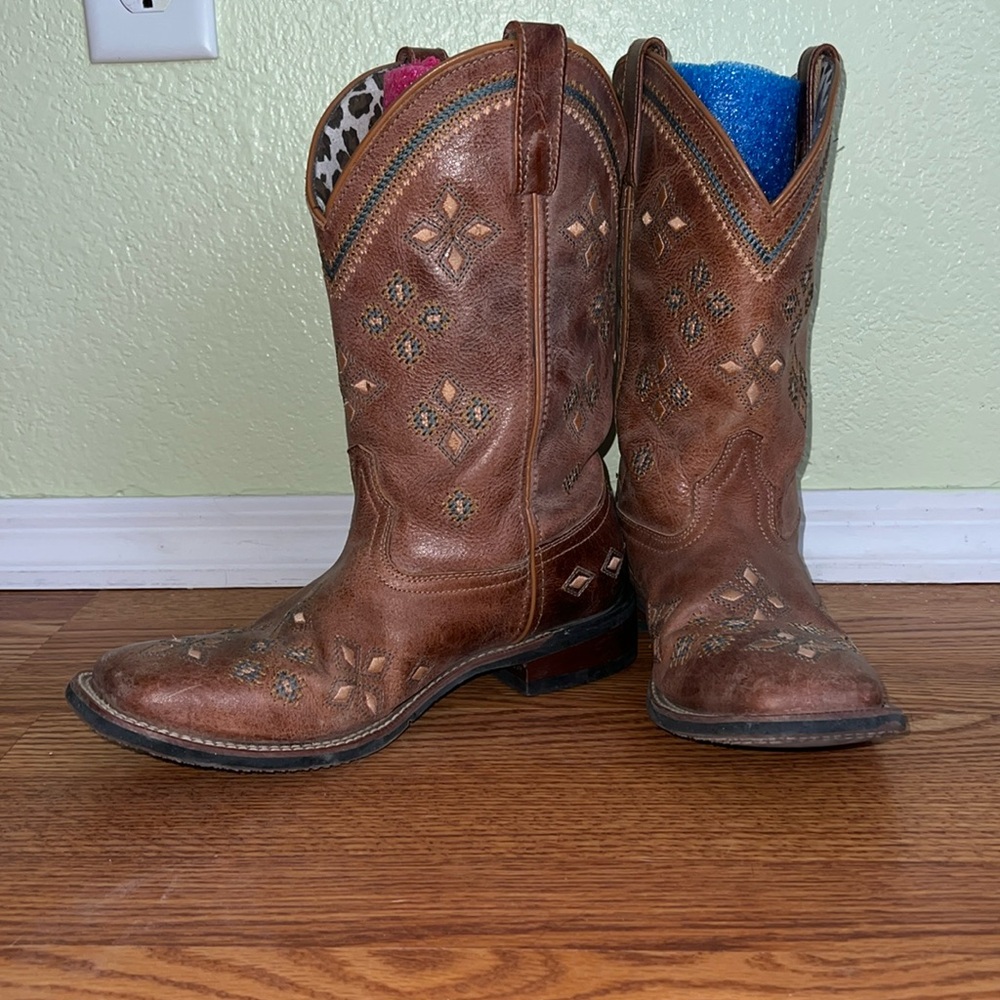 Laredo Jossie Leather Boot Women’s Cowboy Boots